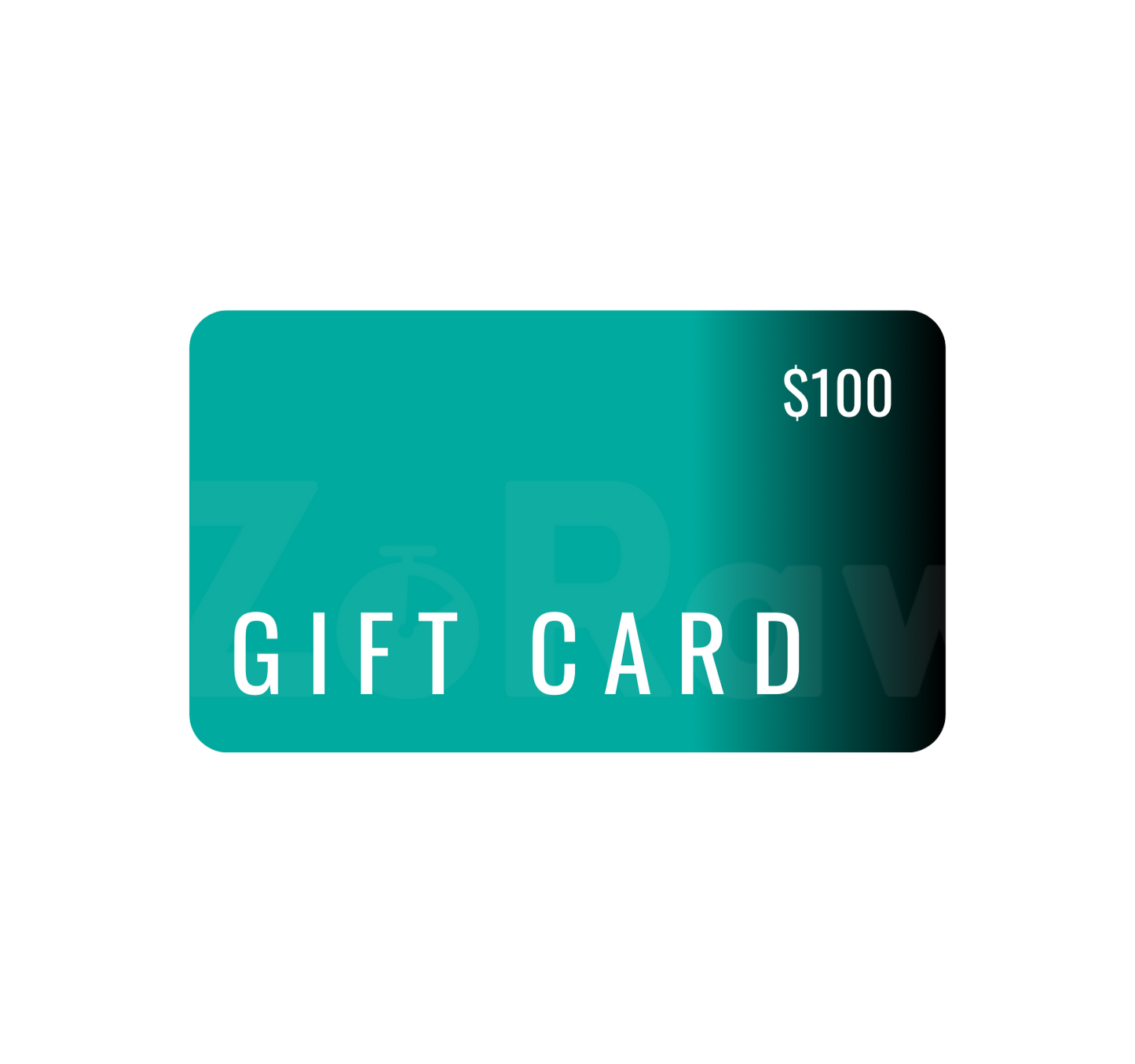 One hundred dollar gift card