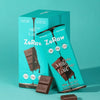 Box of 12 45% milk chocolate bars with protein, low sugar, keto-friendly snack