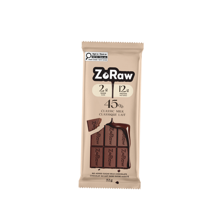 45% Milk Chocolate Bar with Protein (Box of 12)