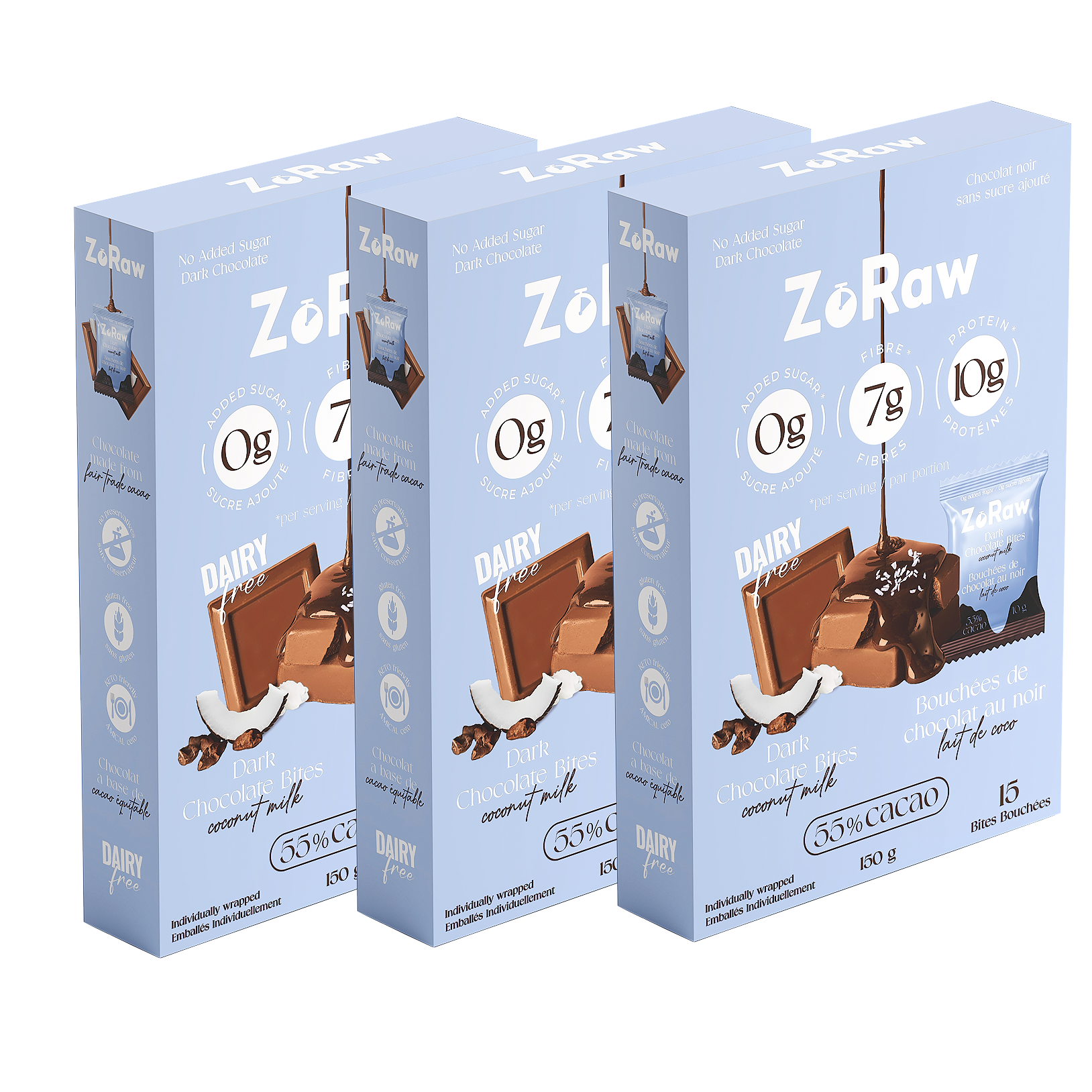 Coconut Chocolate Bites (3 Box Bundle) - Online Exclusive