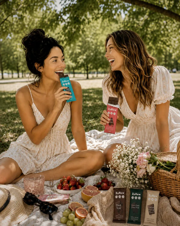 ZoRaw protein chocolate bar for on-the-go snacking