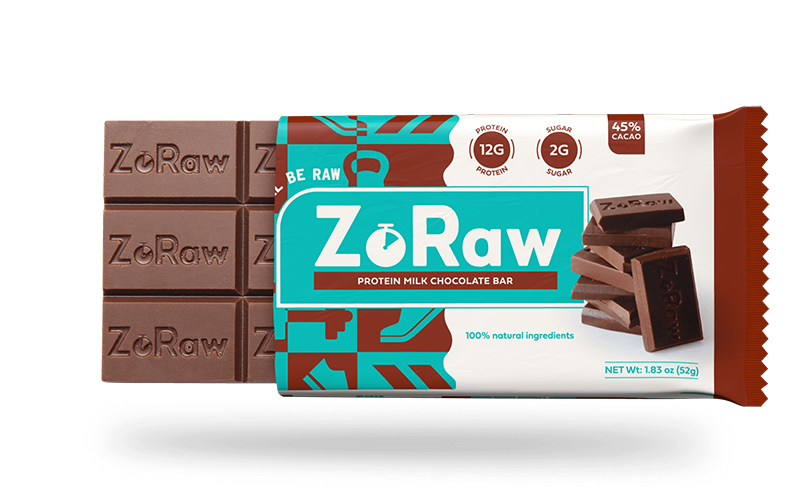 Milk Chocolate Bar with Protein (Box of 12)
